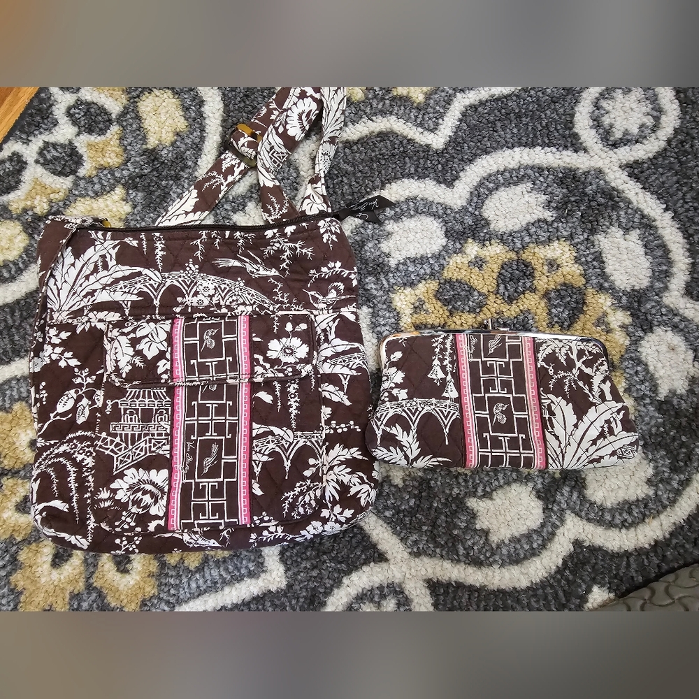 Vera Bradley Bag And Wallet